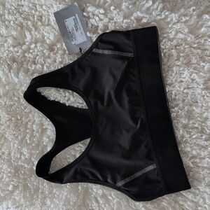 Balenciaga Black Sports Bra